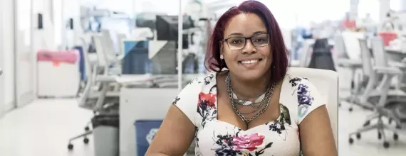 Image of a female Novartis Associate