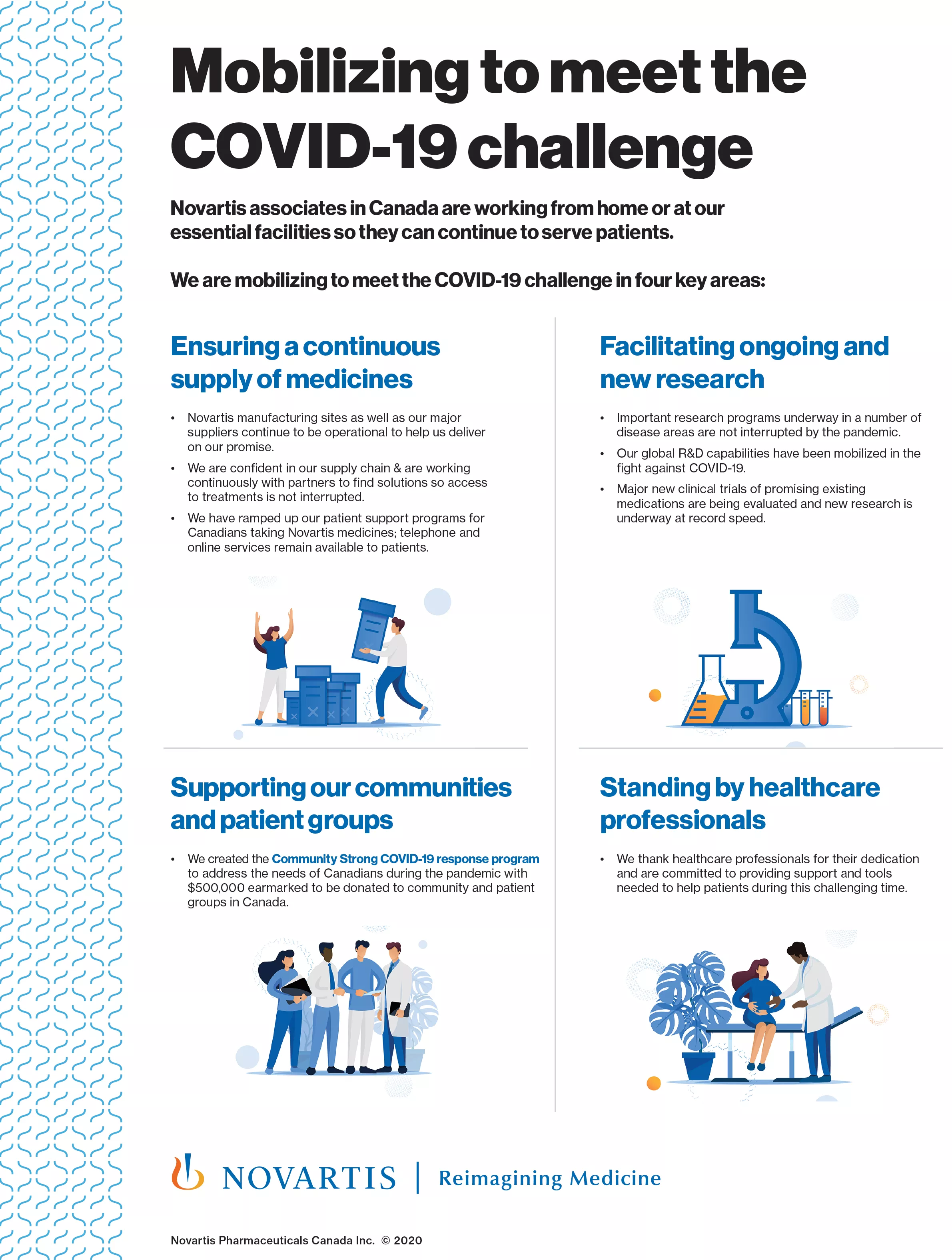 Mobilizing to meet the COVID-19 challenge