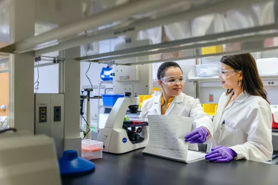Women scientists in lab Women scientists in lab